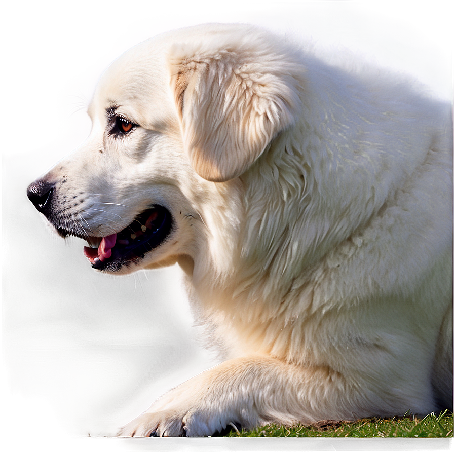 Great Pyrenees Guard Dog Png 06292024 PNG Image