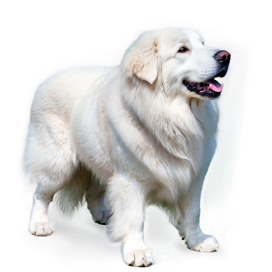 Great Pyrenees On Adventure Png Mgt33 PNG Image