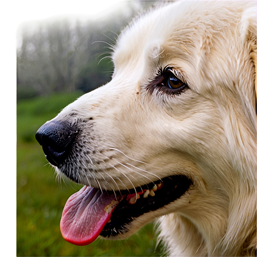 Great Pyrenees On Adventure Png Usx23 PNG Image