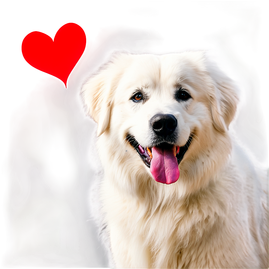 Great Pyrenees With A Smile Png Nam PNG Image