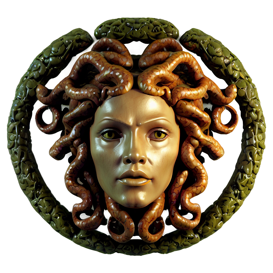 Greek Gorgon Medusa Png Tjc PNG Image