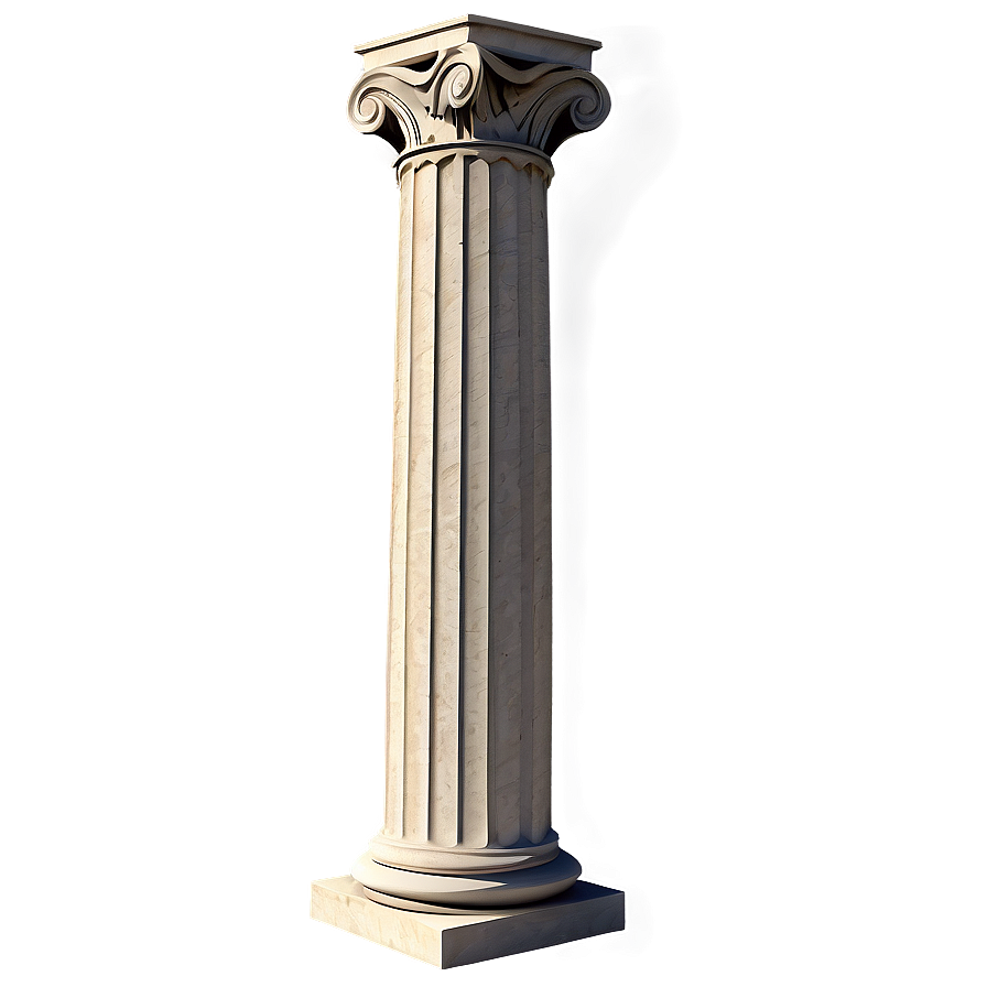 Greek Pillar Column Png 06212024 PNG Image