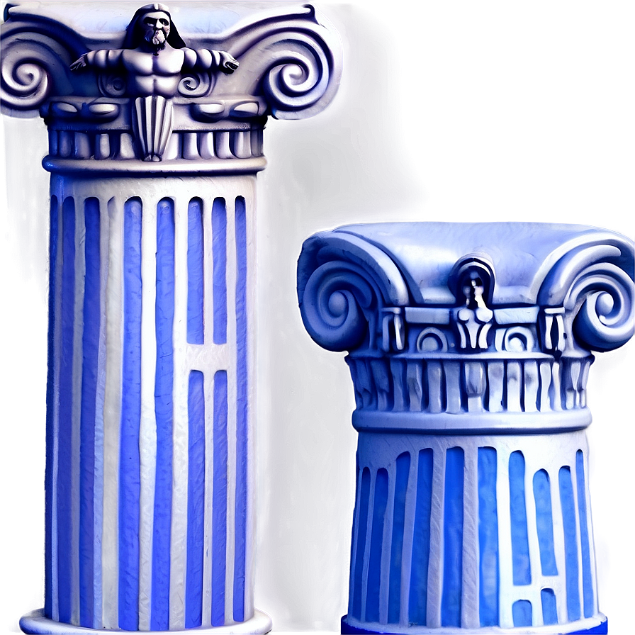 Greek Pillar Drawing Png Hlt85 PNG Image