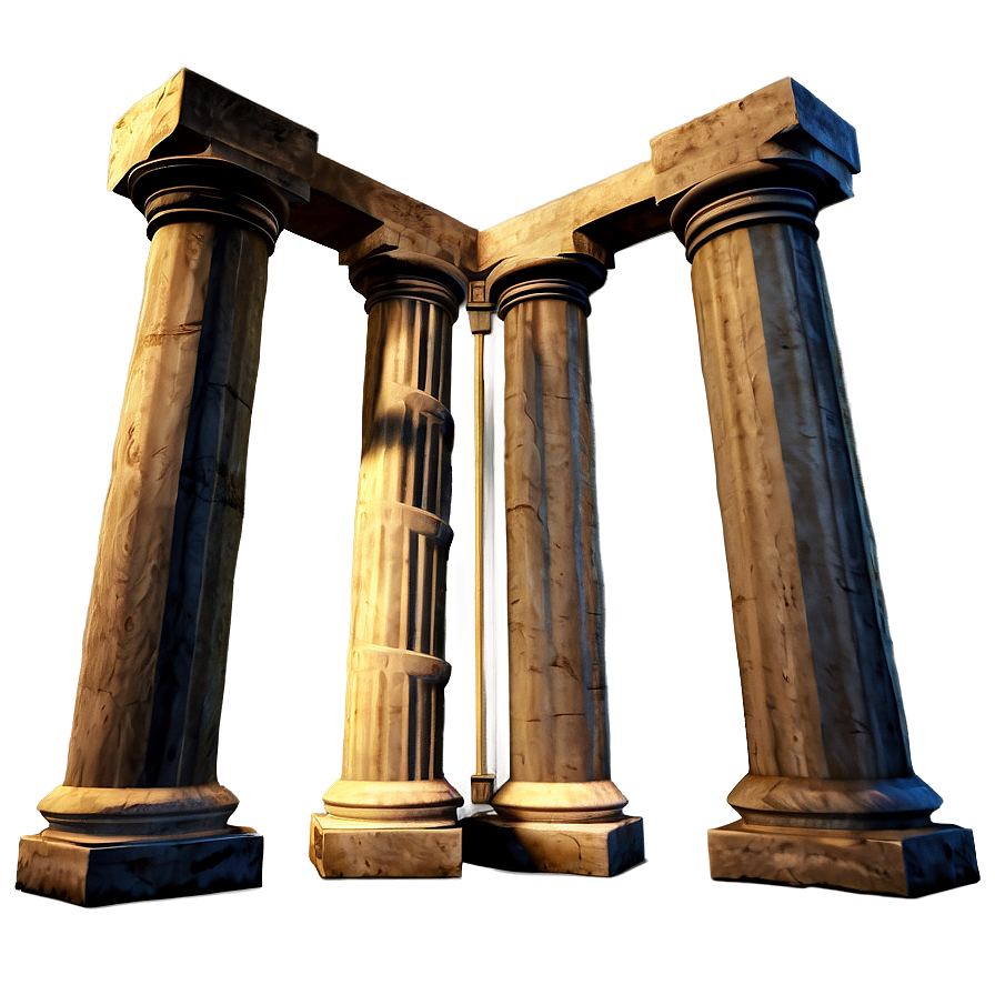 Greek Pillar Framework Png 55 PNG Image