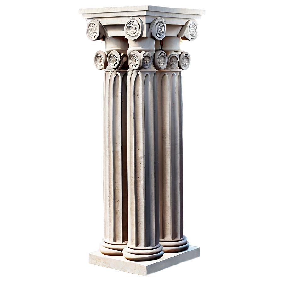 Greek Pillar Sculpture Png Prw91 PNG Image