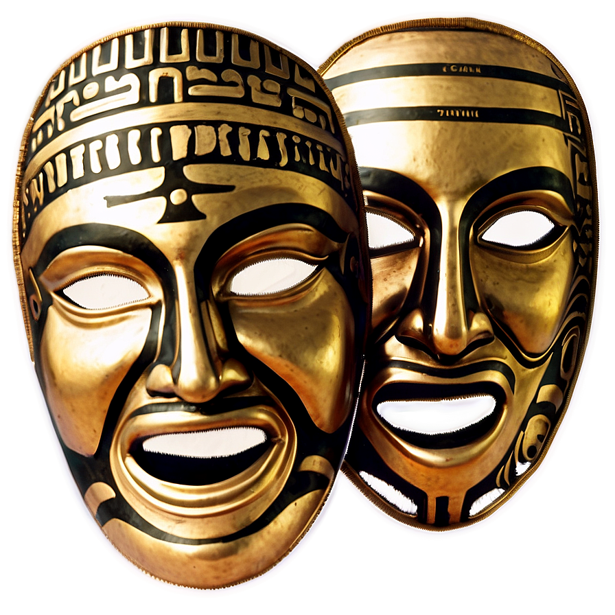 Greek Theatre Masks Png 06202024 PNG Image