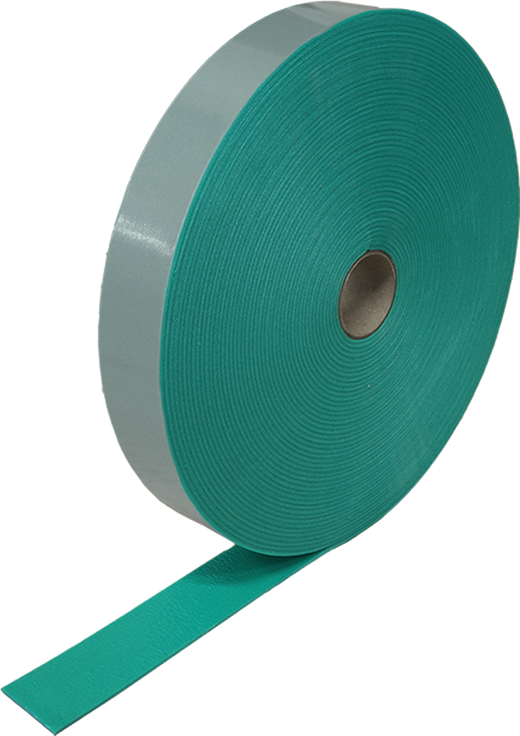 Green Adhesive Tape Roll PNG Image