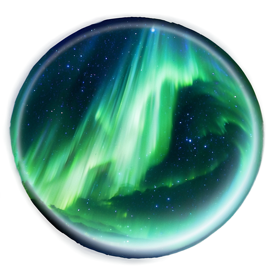 Green Aurora Borealis Png Jgv PNG Image