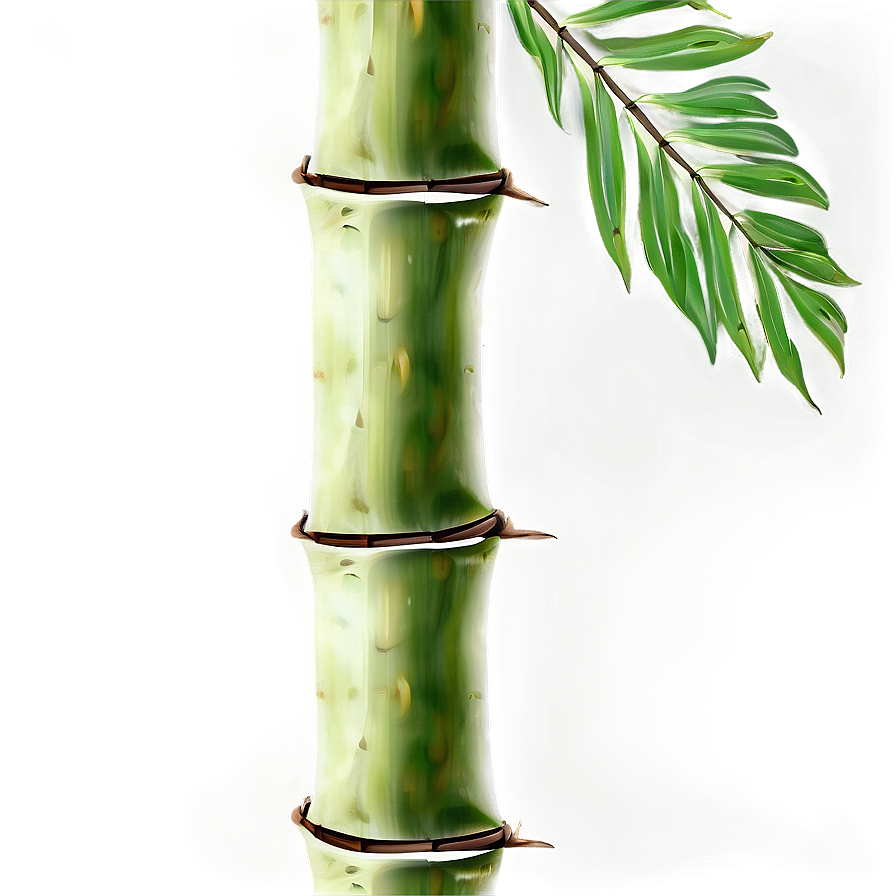 Green Bamboo Leaves Png Kkb PNG Image