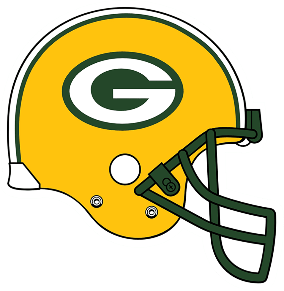 Green Bay Packers Helmet Logo PNG Image