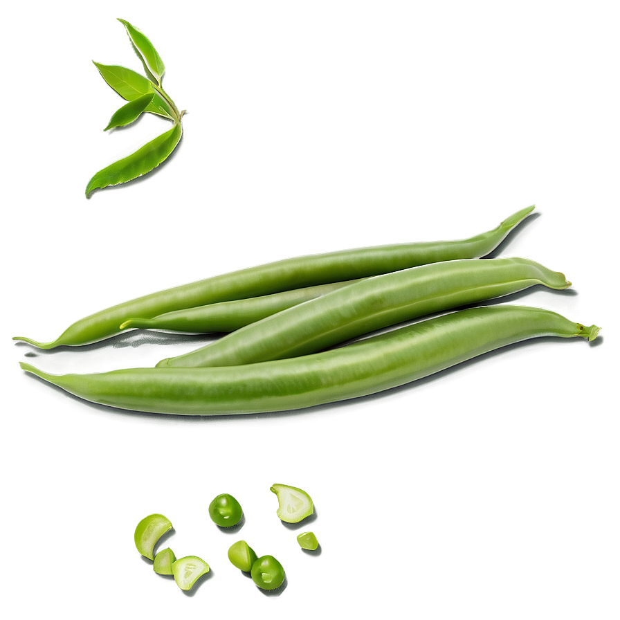 Green Beans Png Obx PNG Image