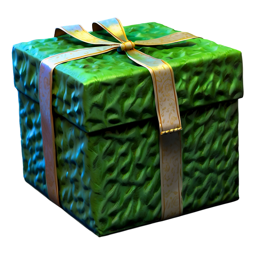 Green Box A PNG Image