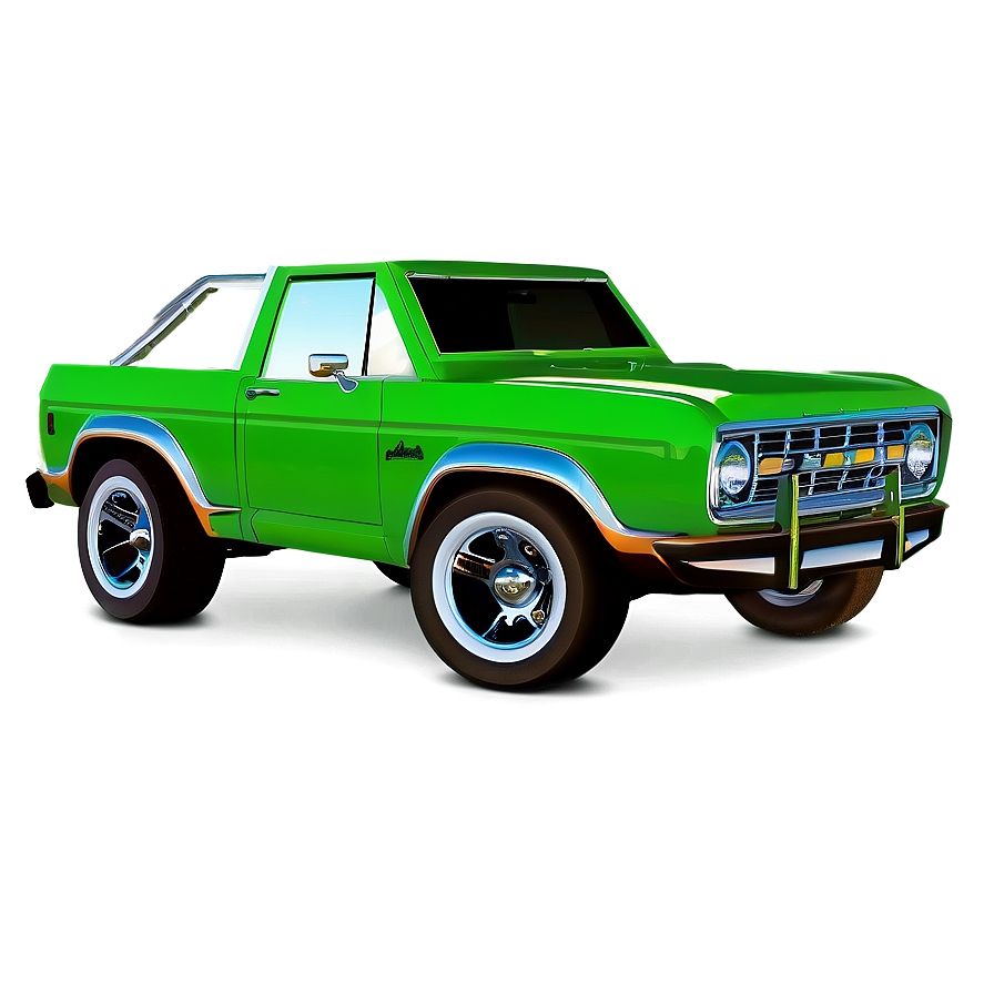 Green Bronco Png 69 PNG Image