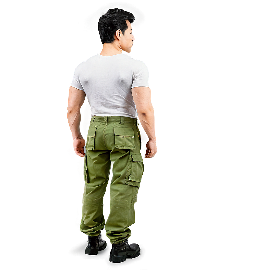 Green Cargo Pants Png 06132024 PNG Image