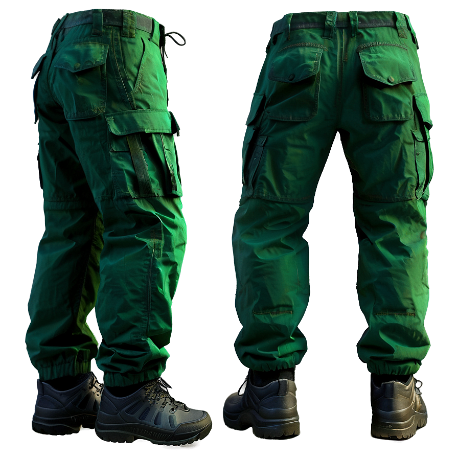 Green Cargo Pants Png 87 PNG Image