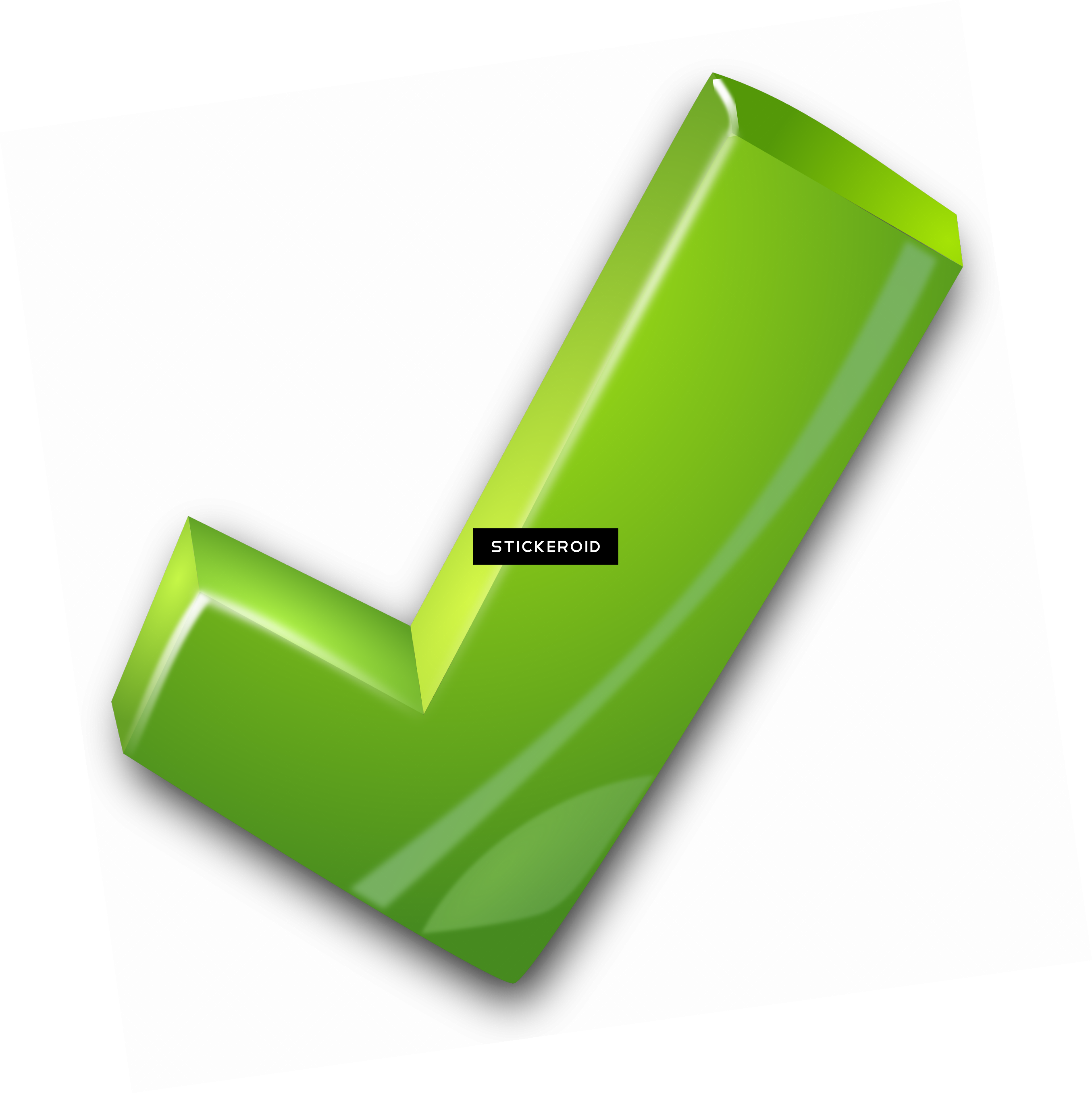 Green Checkmark Graphic PNG Image