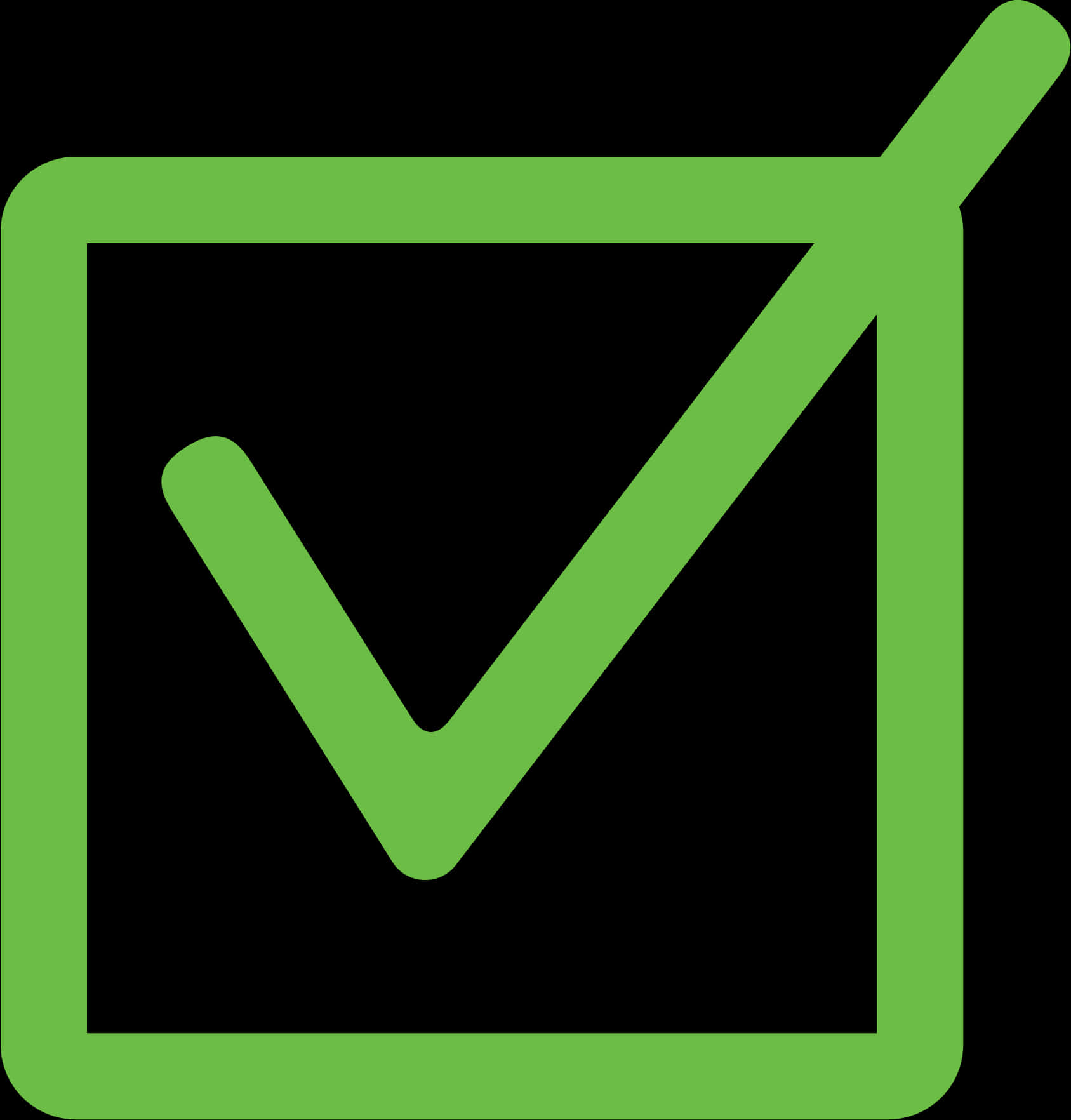 Green Checkmark Icon PNG Image