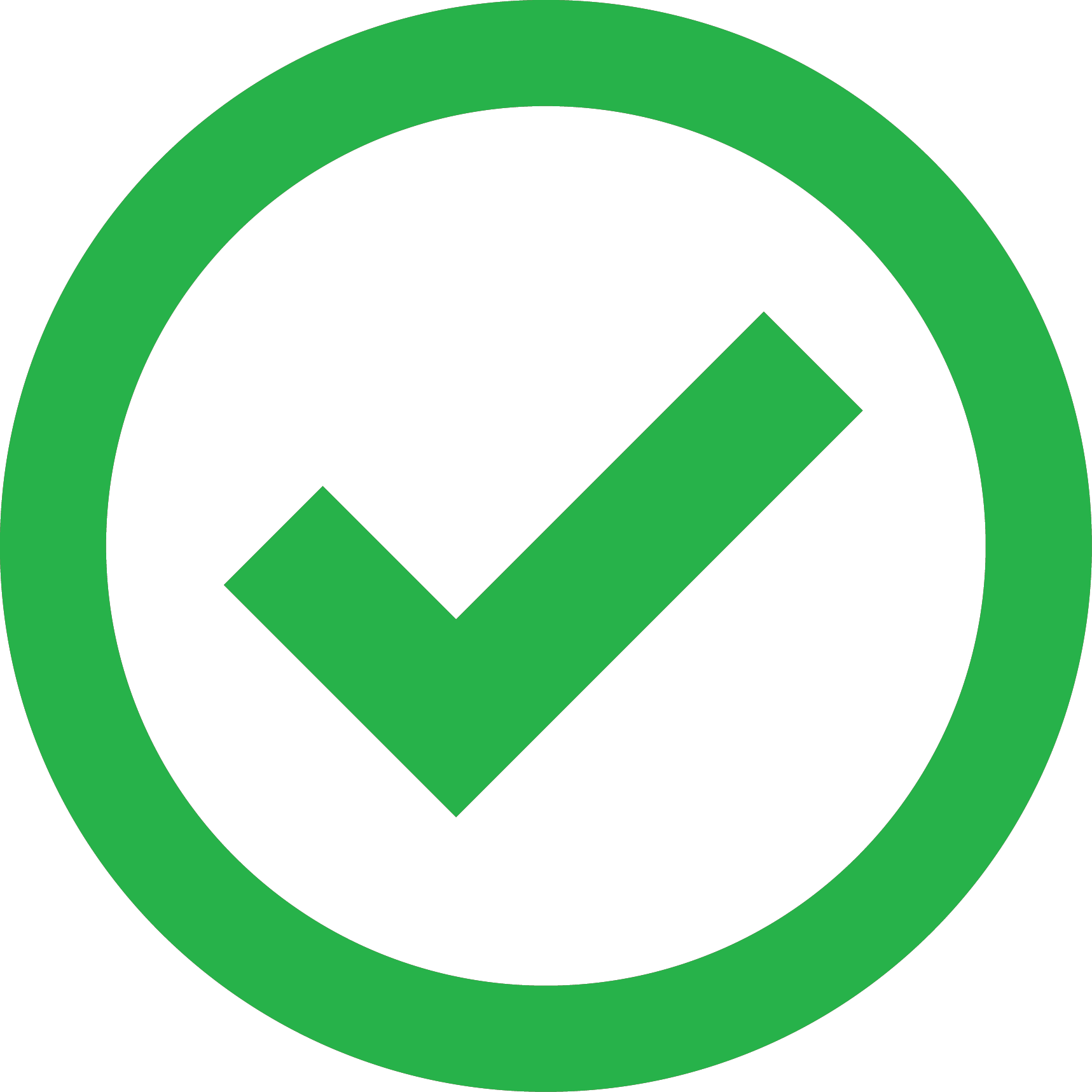 Green Checkmark Icon PNG Image