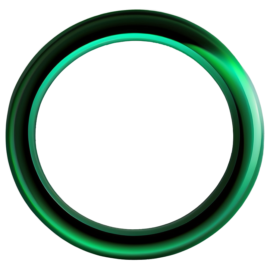 Green Circle Design Png Sou41 PNG Image