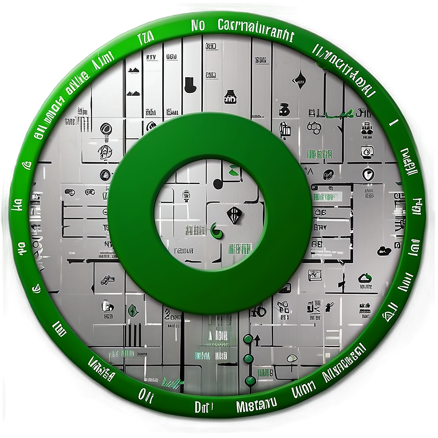 Green Circle Infographic Png 05252024 PNG Image