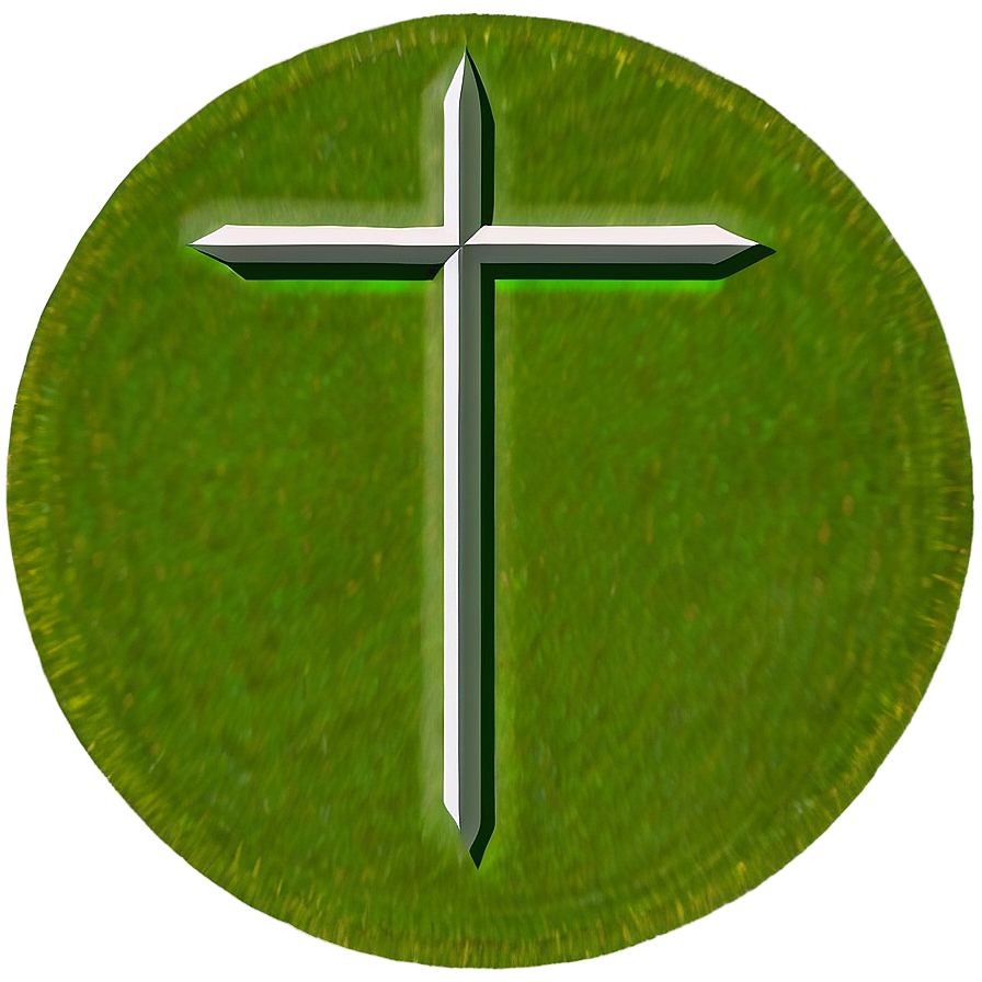 Green Circle With Cross Png Xvy42 PNG Image