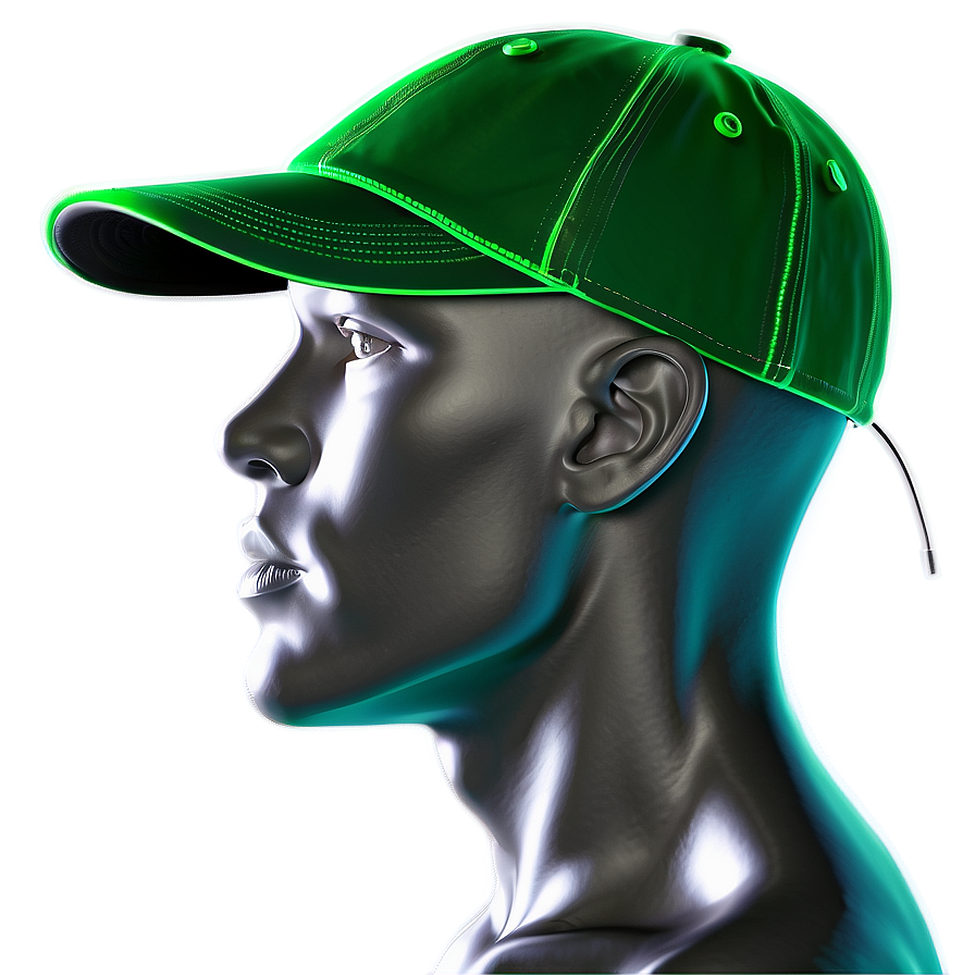 Green Dad Hat Profile Png Lou72 PNG Image