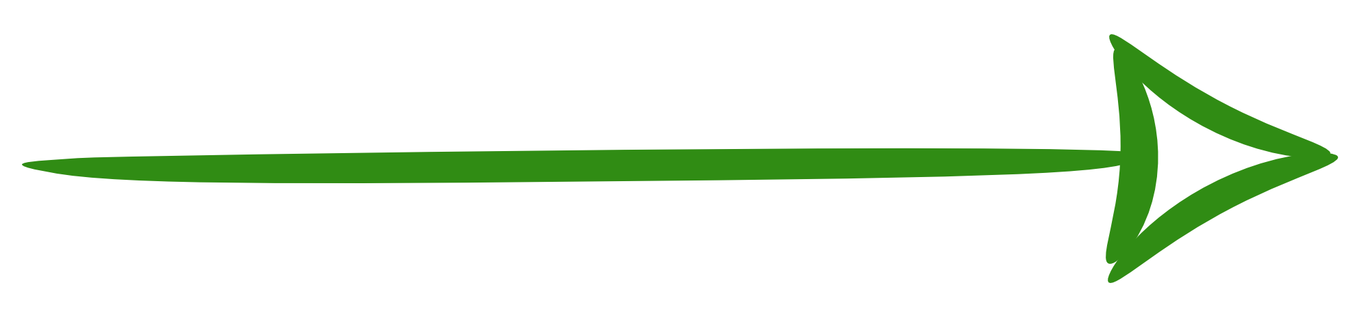 Green Directional Arrow PNG Image