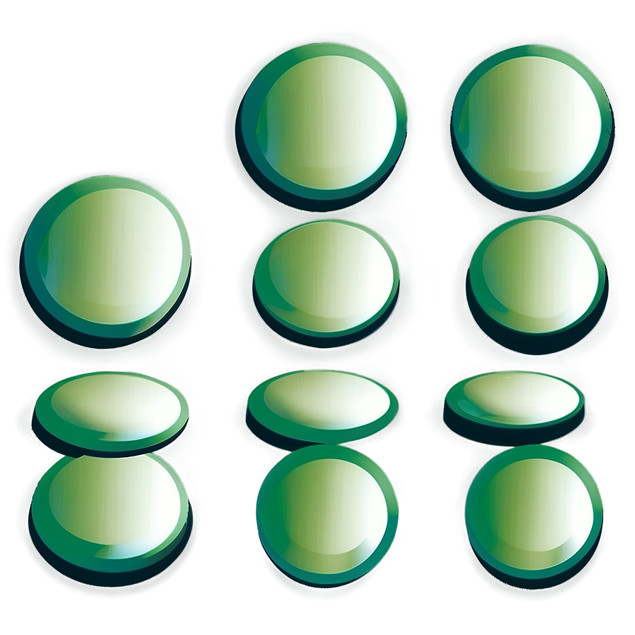 Green Dot Illustration Png 64 PNG Image