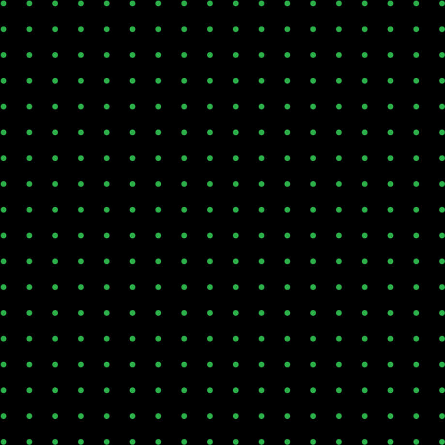 Green Dotson Black Background Pattern PNG Image