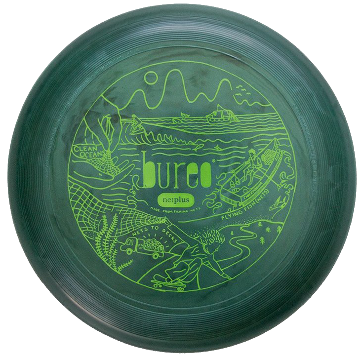 Green Eco Friendly Frisbee PNG Image