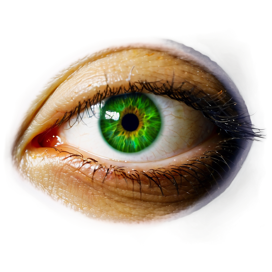 Green Eye Glare Png Uqt PNG Image