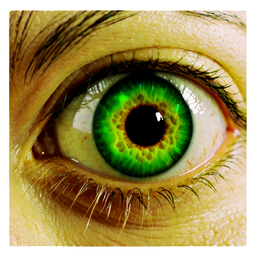 Green Eye With Golden Flecks Png Ycr39 PNG Image