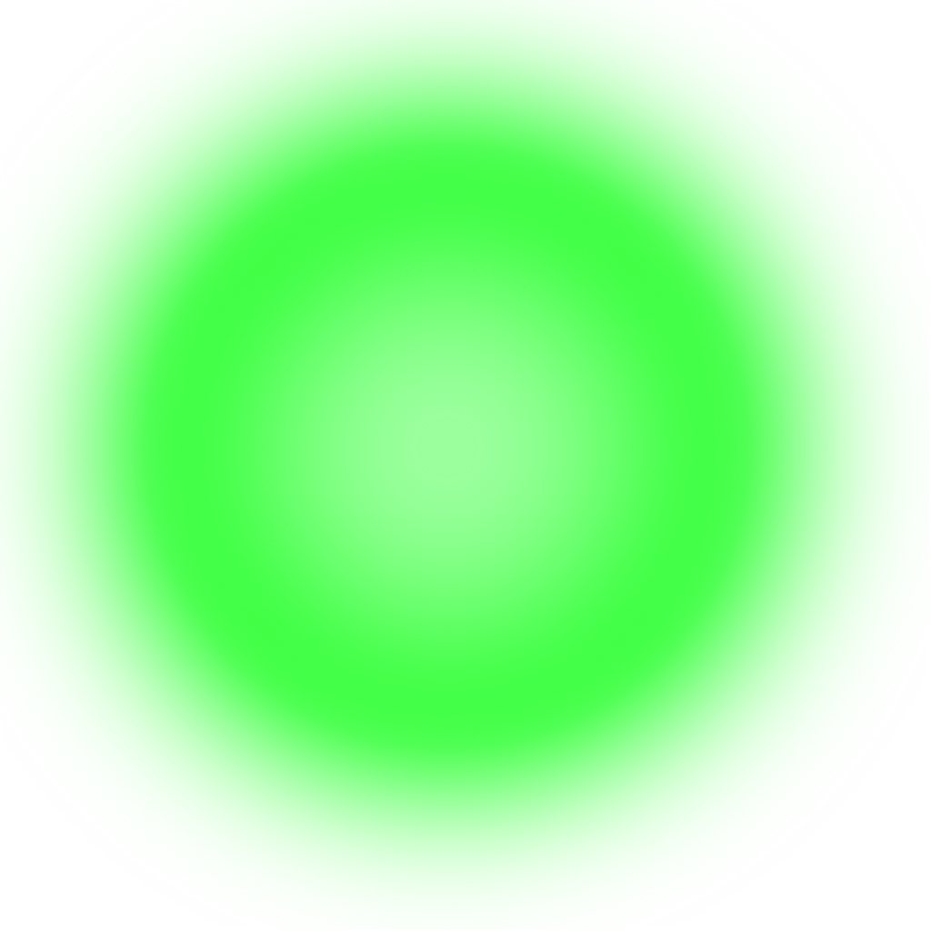 Green Glow Effect Background PNG Image