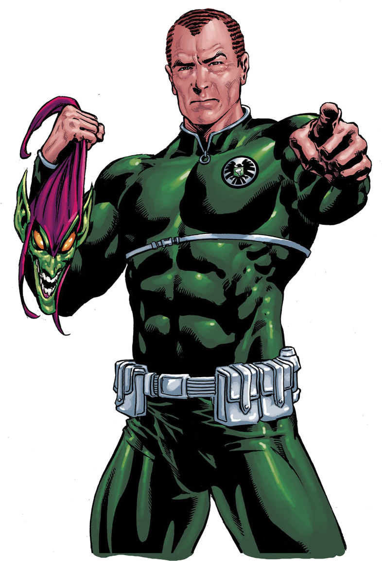 Green Goblin Comic Art PNG Image