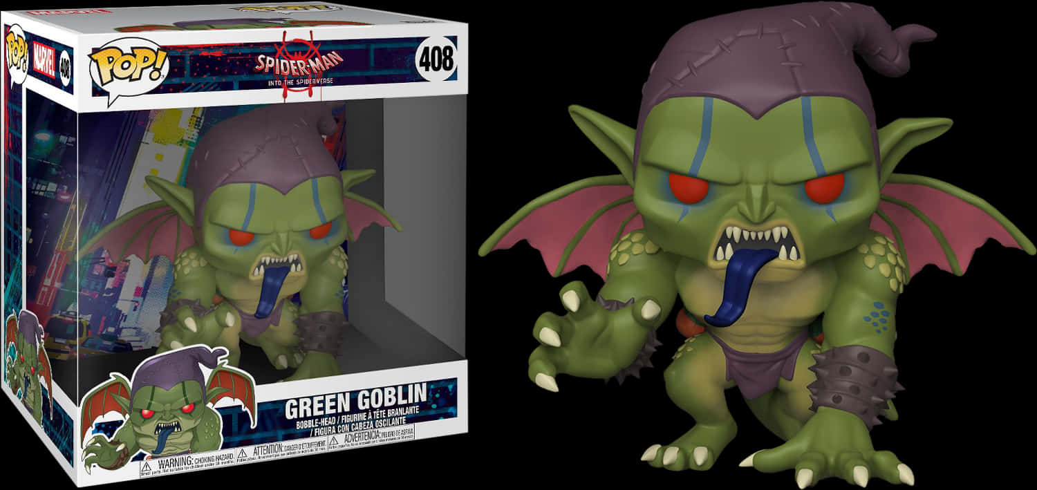 Green Goblin Funko Pop Figure408 PNG Image