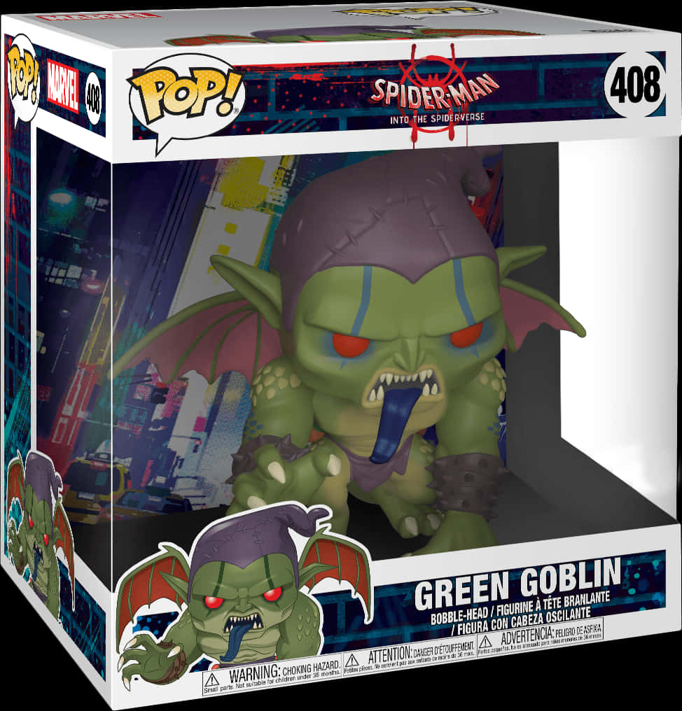 Green Goblin Funko Pop Figure408 PNG Image