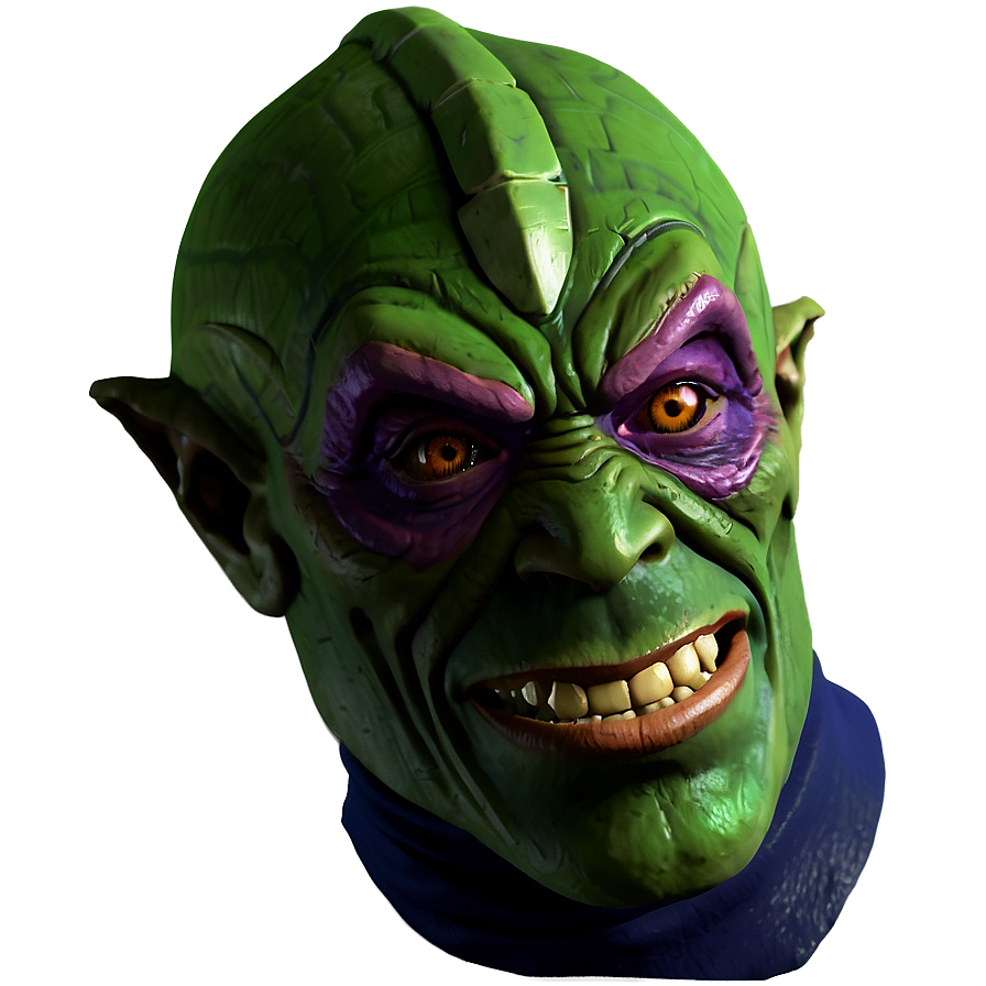 Green Goblin Helmet Png Hmm PNG Image