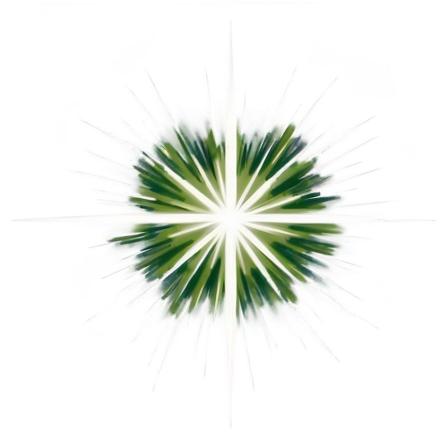 Green Gradient Starburst Png Xkq82 PNG Image