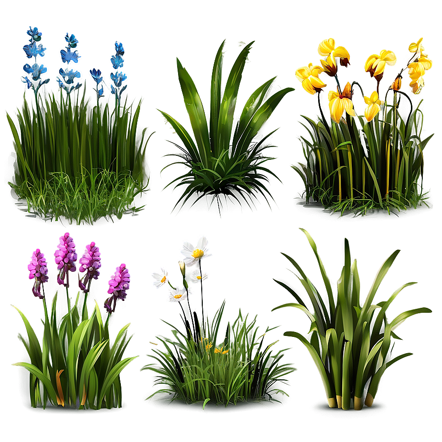 Green Grass Clipart Png Bwg2 PNG Image