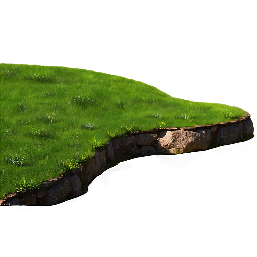 Green Grass Hill Png Gec PNG Image