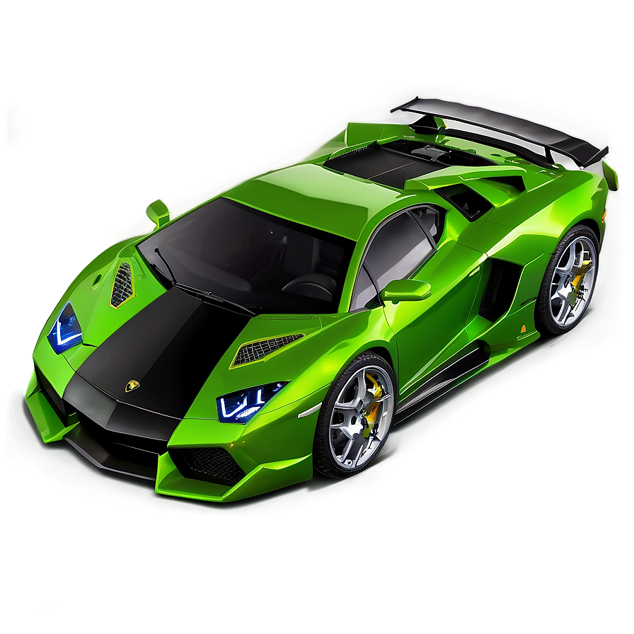 Green Lamborghini Png 05062024 PNG Image