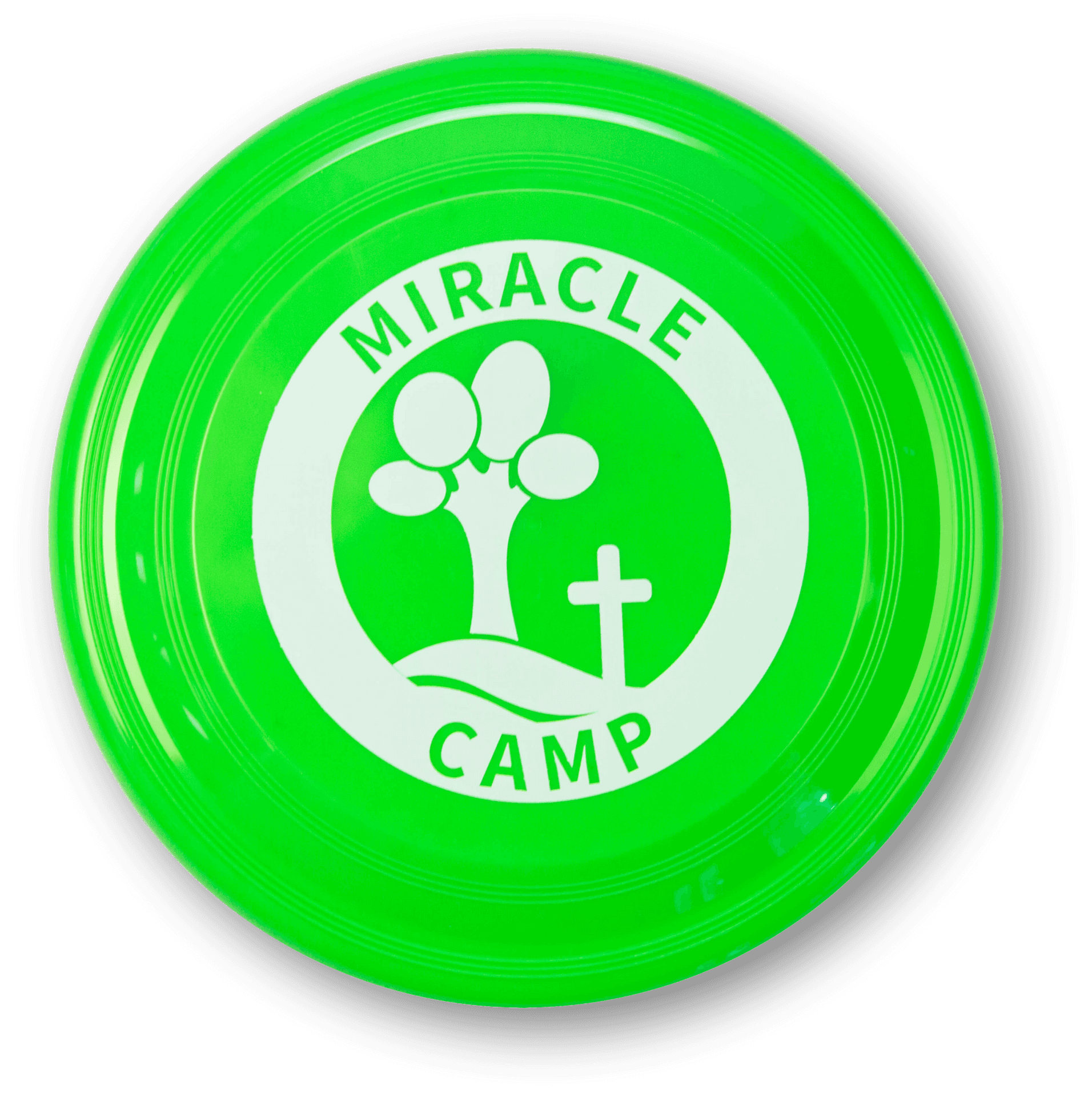 Green Miracle Camp Frisbee.png PNG Image