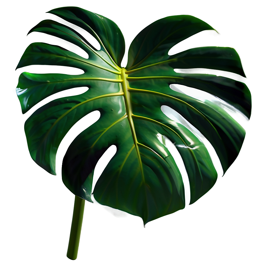 Green Monstera Plant Png 05232024 PNG Image