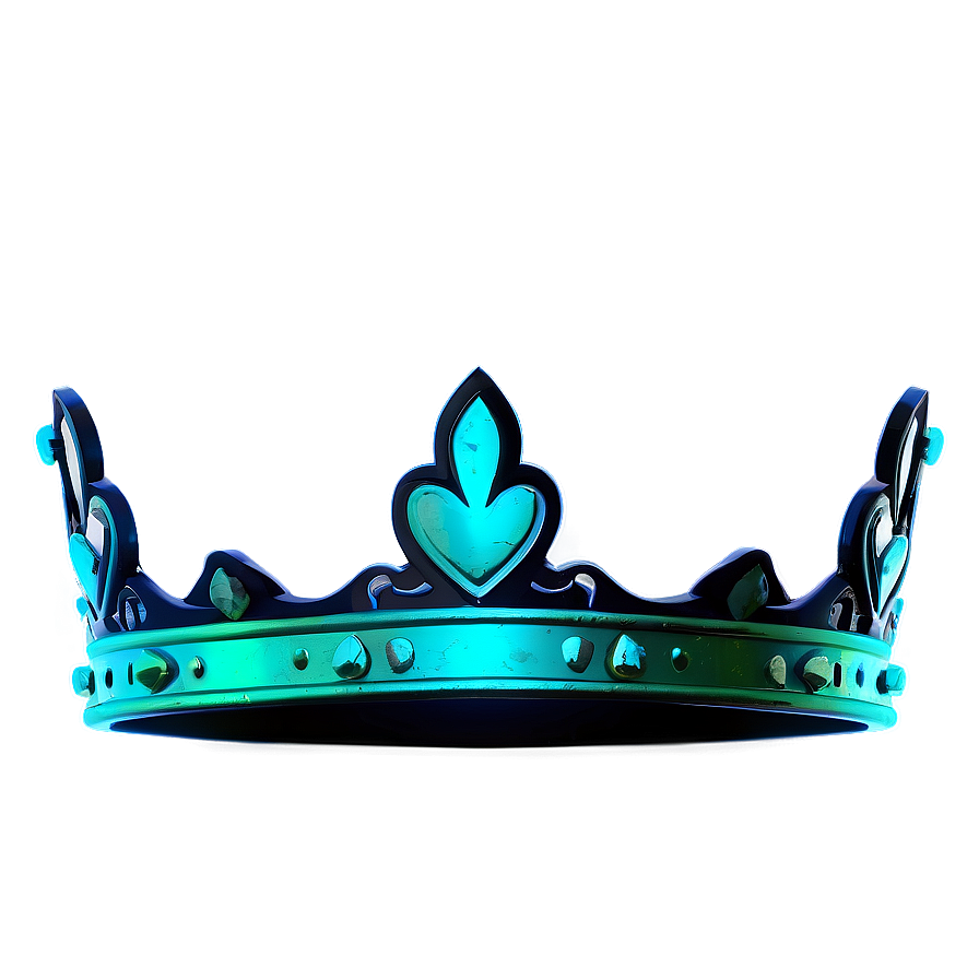 Green Neon Crown Png 66 PNG Image