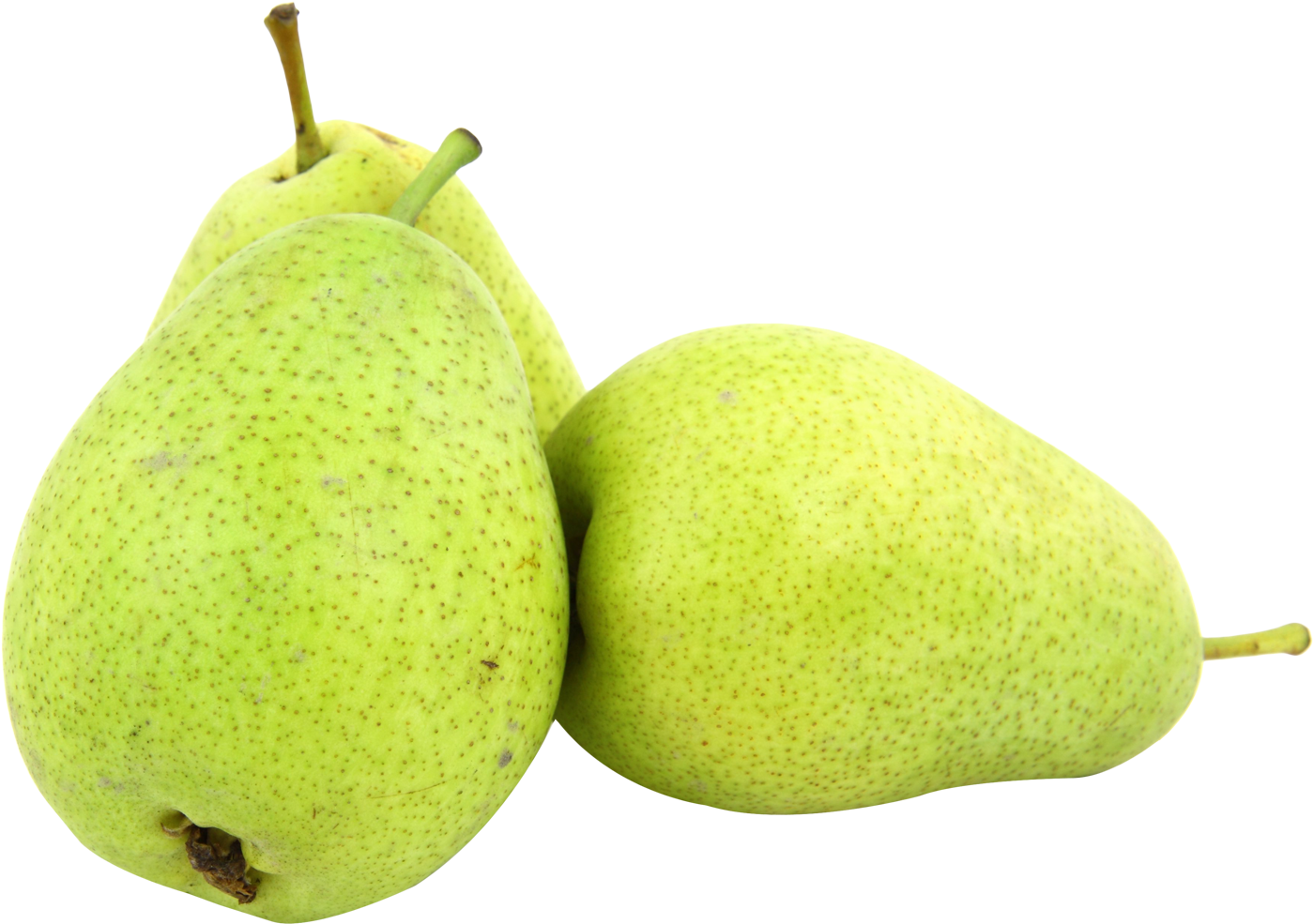 Green Pears Transparent Background PNG Image