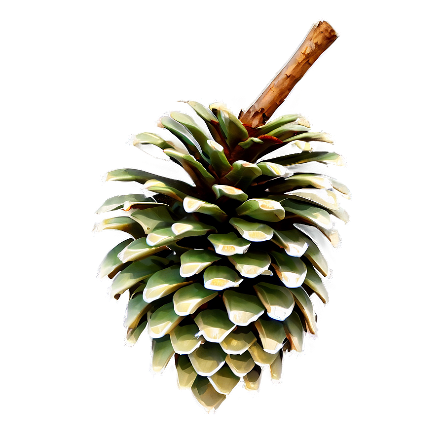 Green Pine Cone Png Kkv PNG Image