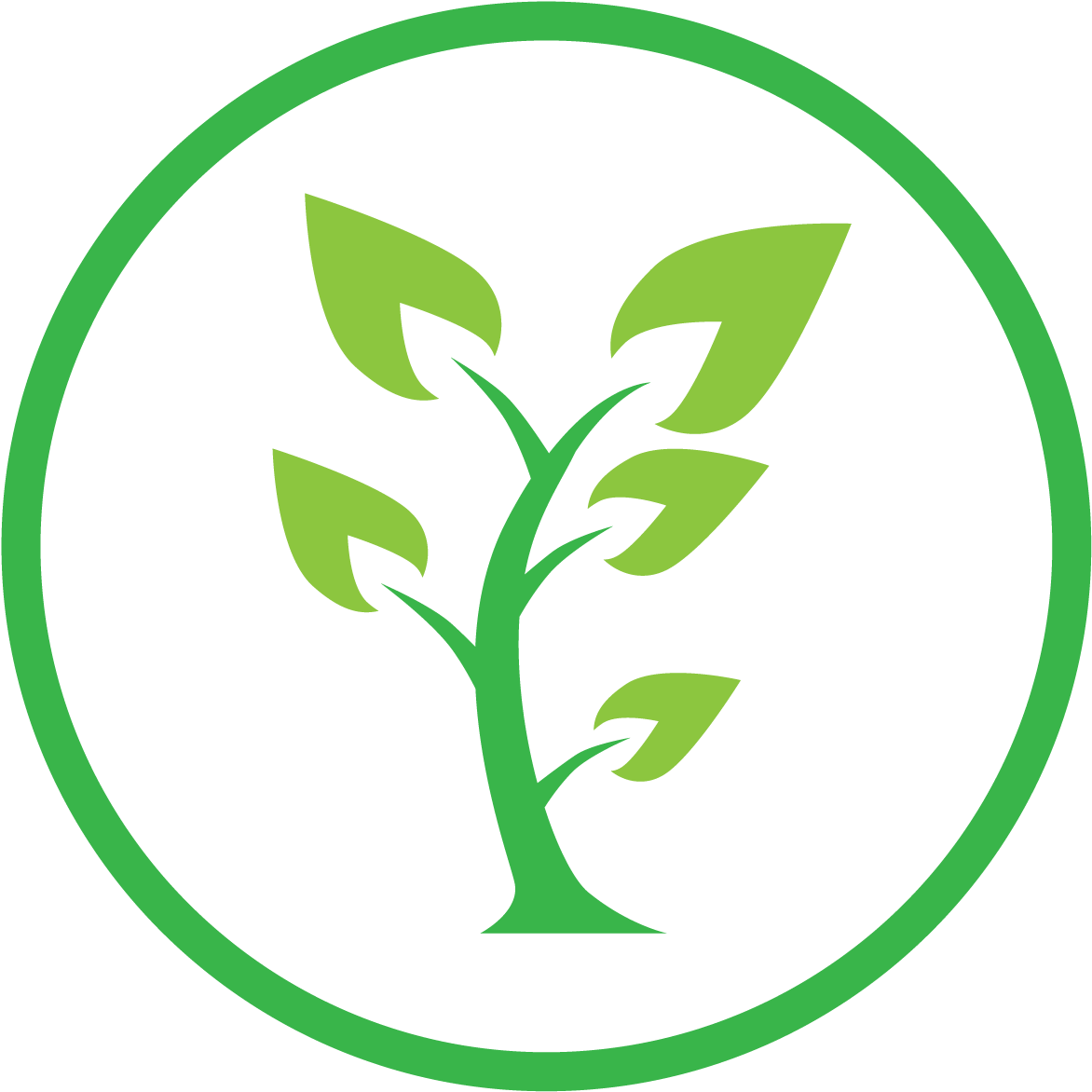 Green Plant Icon Symbol PNG Image