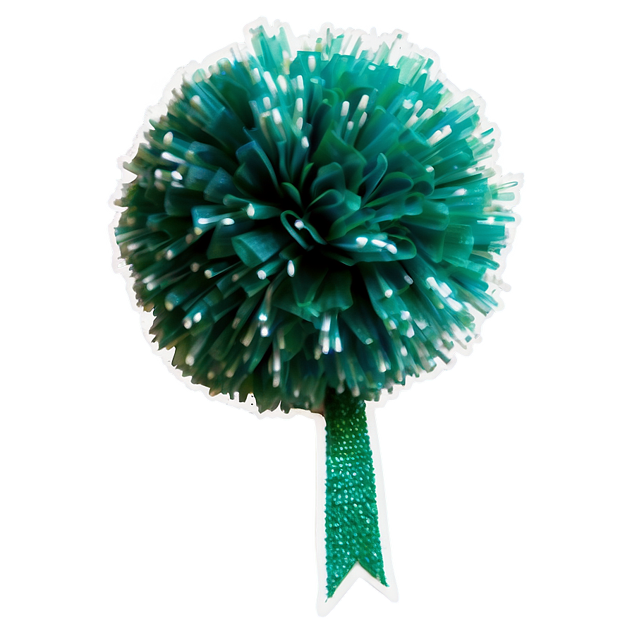 Green Pom Poms Png 06132024 PNG Image