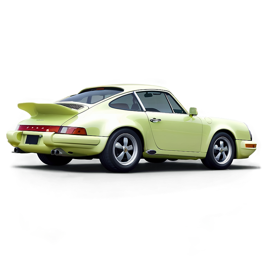 Green Porsche Png 05062024 PNG Image