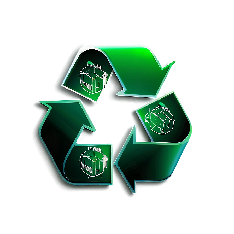 Green Recycle Sign Png Txb PNG Image